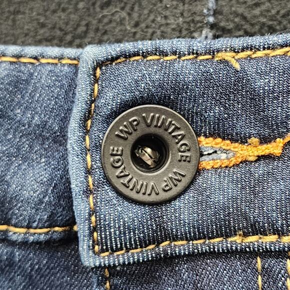 Weatherproof Vintage Jeans Mens 36X32 Blue Regular Fit Fleece Lined Straight Leg - Picture 2 of 13